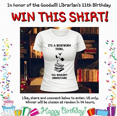 The Goodwill Librarian's 11th Birthday Giveaway
