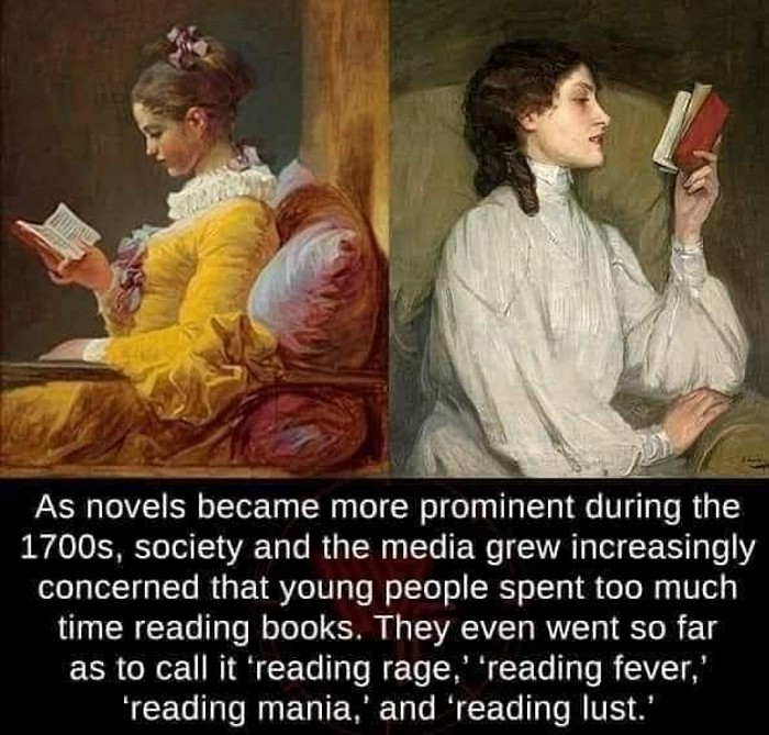 Reading in the 1700s