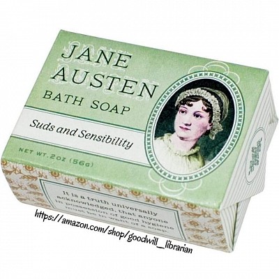 Jane Austen bath soap