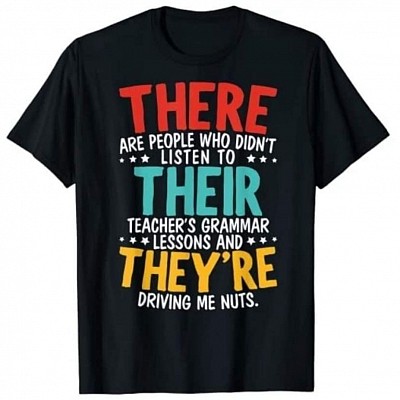 Grammar Police Shirt