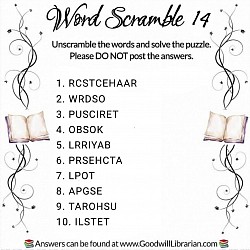 Word Scramble 14