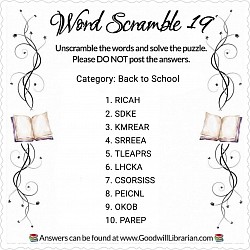 Word Scramble 19