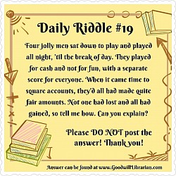 Daily Riddle 19