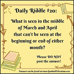 Daily Riddle 20