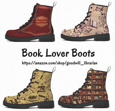 Book lover boots