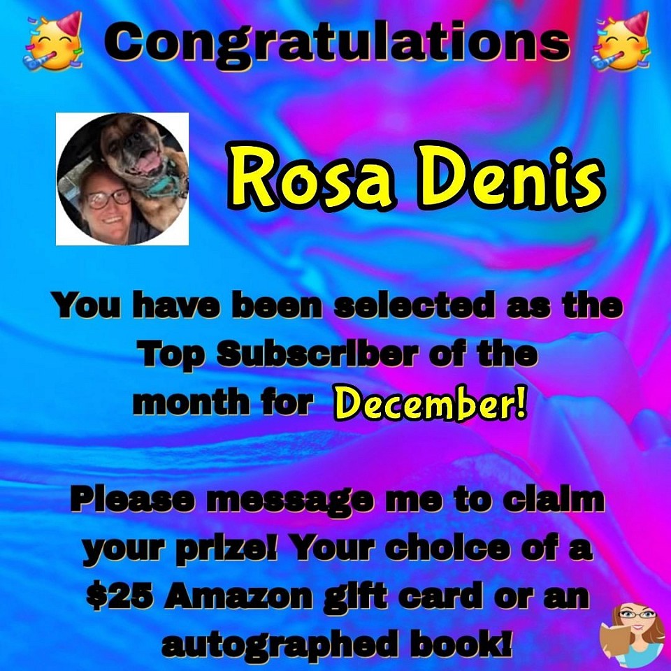 December 2025 Top Subscriber - Rosa Denis