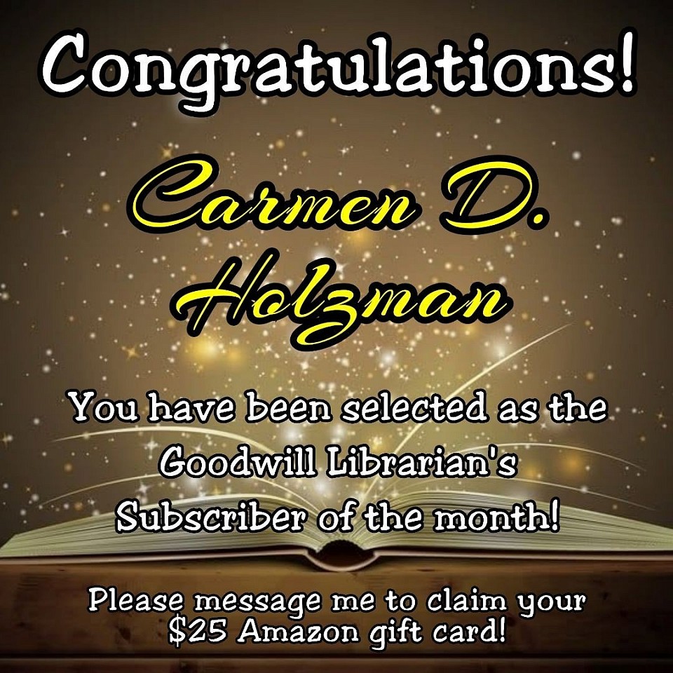 March 2026 Top Subscriber - Carmen D. Holzman