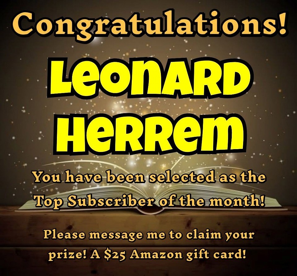 April 2026 - Top Subscriber - Leonard Herrem