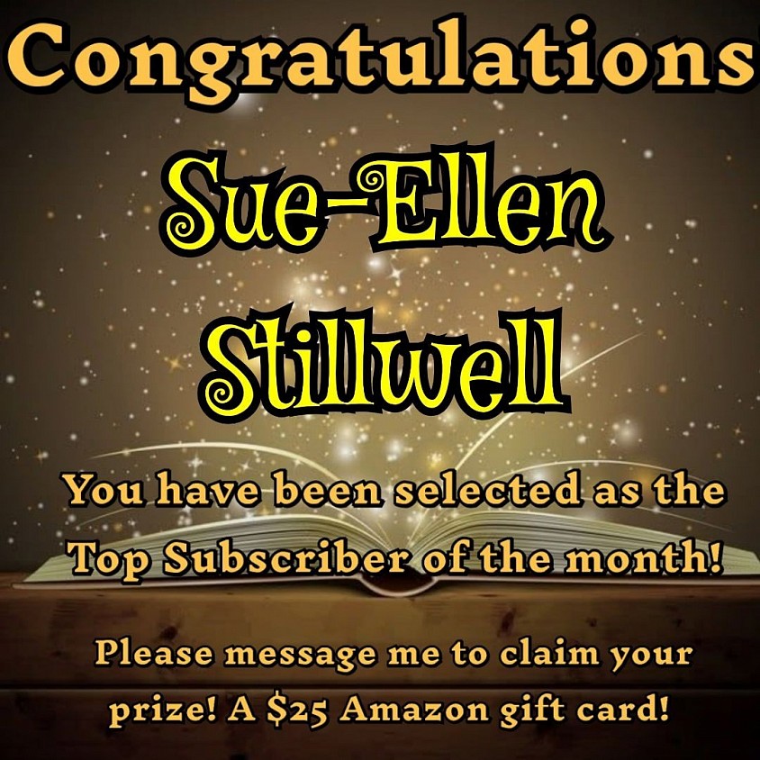 June 2026 - Top Subscriber - Sue-Ellen Stillwell