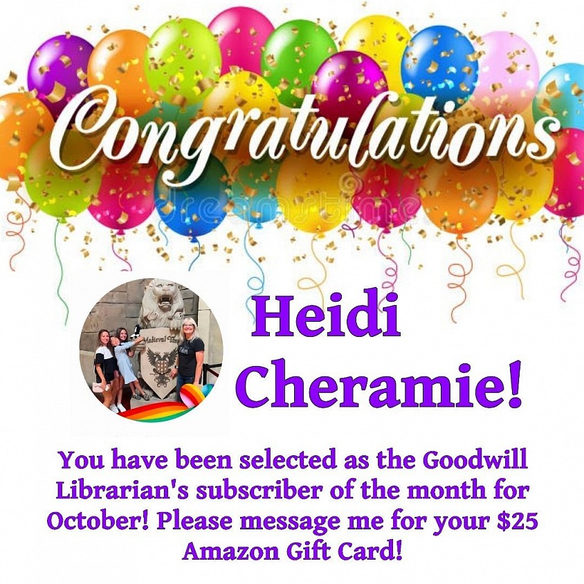 October 2026 - Top Subscriber - Heidi Cheramie